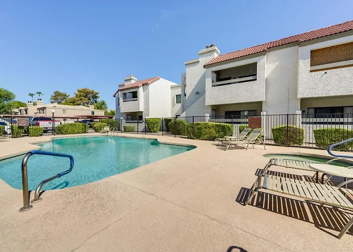 Patio & Pool Access: Modern Oasis 5 Mi To Asu! Ferienhaus Scottsdale